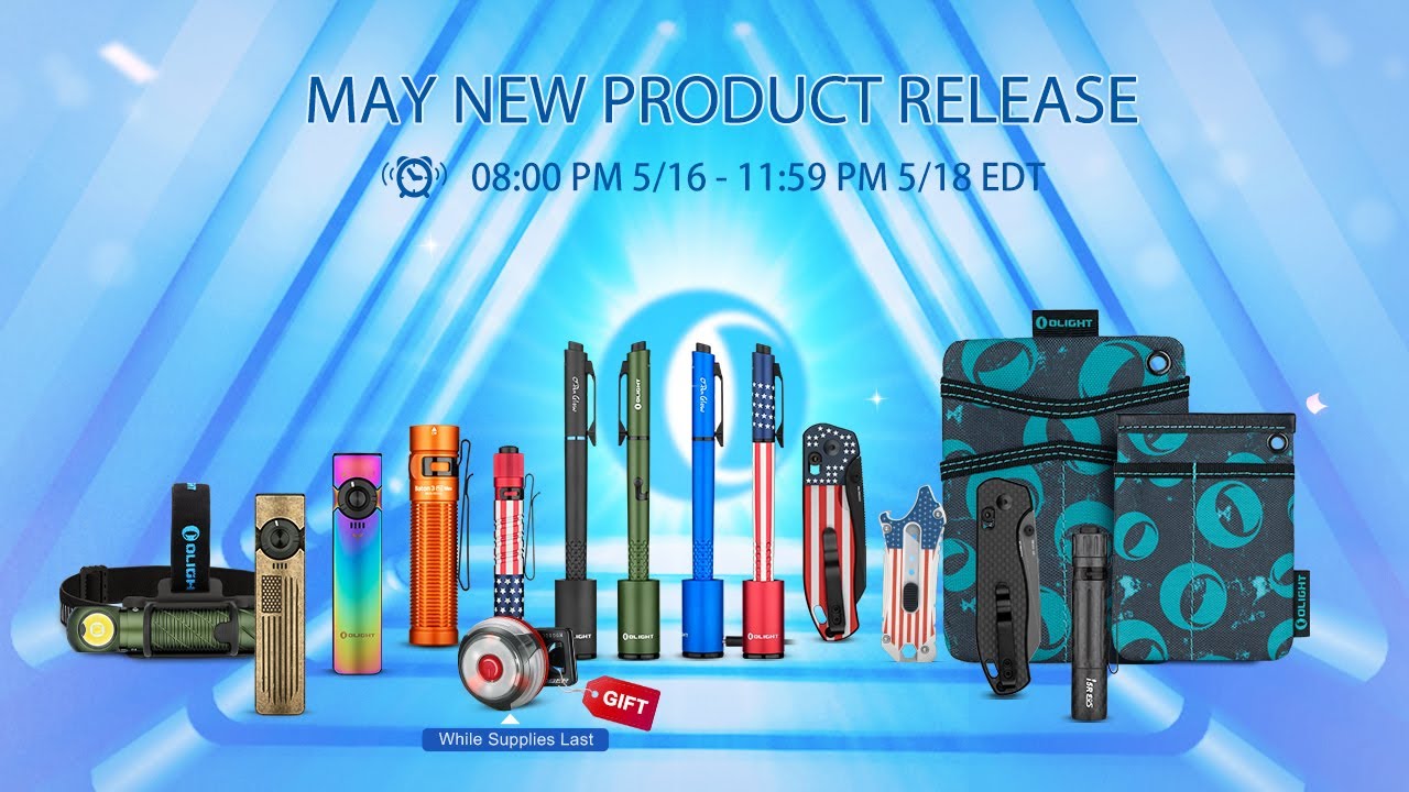Olight's May Launch Secrets Finally Uncovered – You Won't Believe What's In Store!