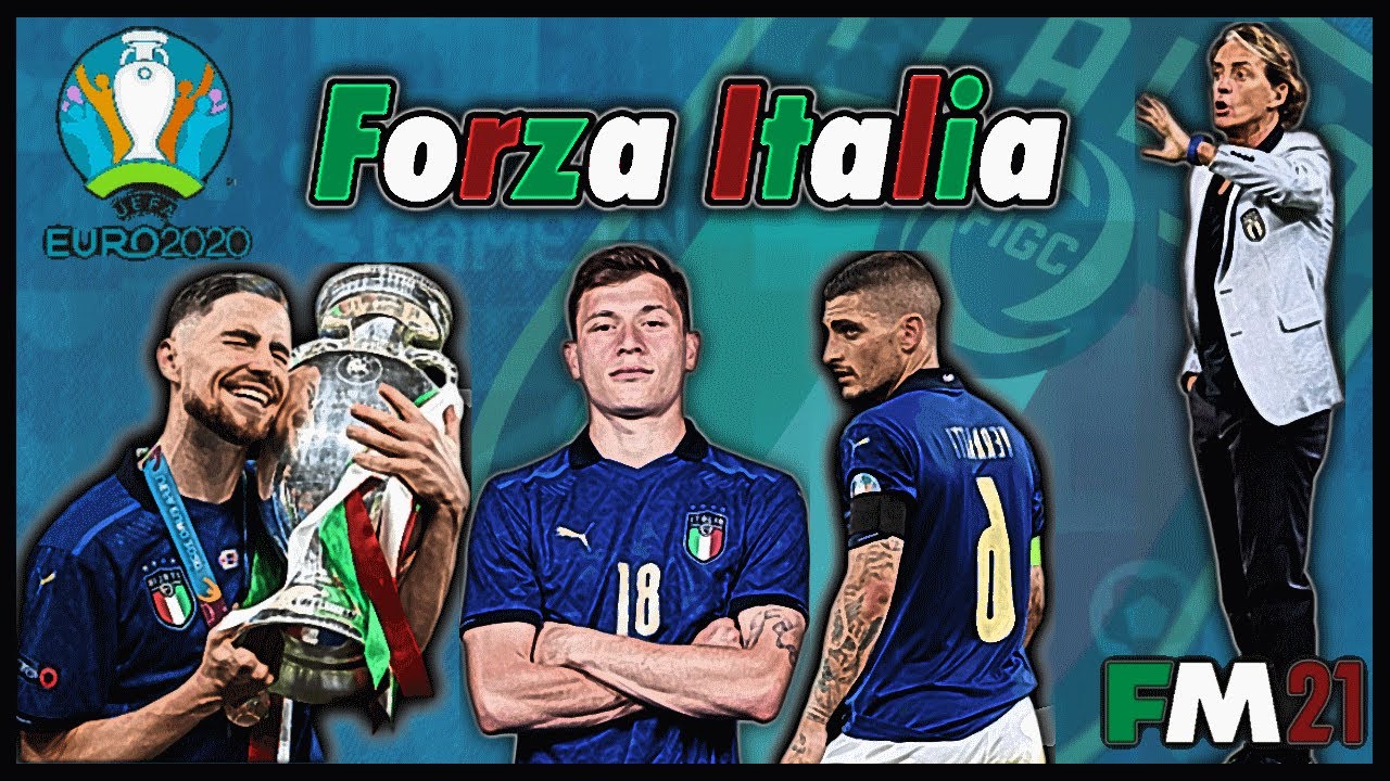 Forza Italia Euro 2020 tactic for FM21