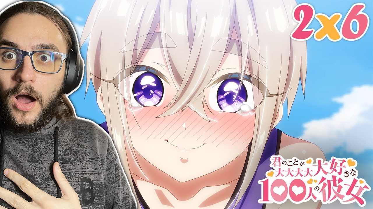The Most ANIME Episode!? | 100 Girlfriends Who Really Love You S2 Episode 6 REACTION