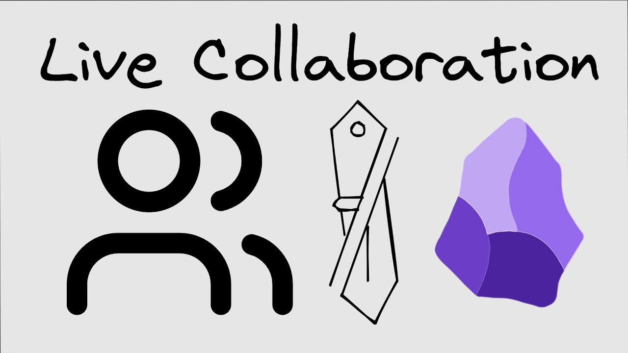 Excalidraw Live Collaboration from Within the Obsidian Excalidraw Plugin
