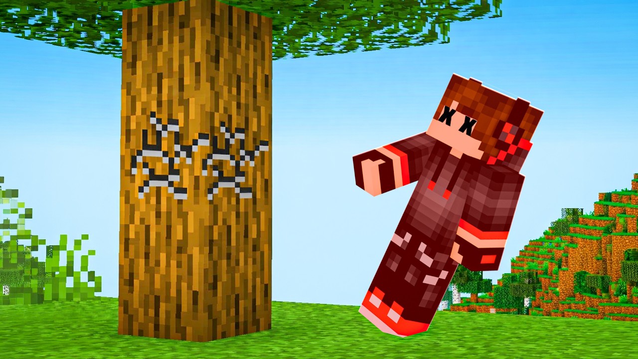 Minecraft, But I Can't Touch Wood !