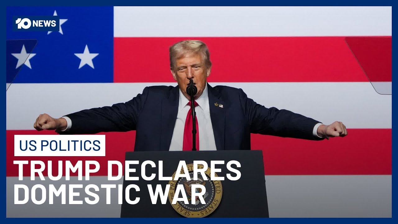 Trump Says US Is At War From Within, Hegseth Laments Fat Troops | 10 News