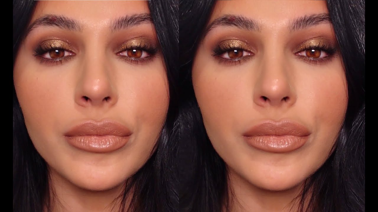MAKEUP TUTORIAL: BRONZE SMOKEY EYE MAKEUP | Teni Panosian