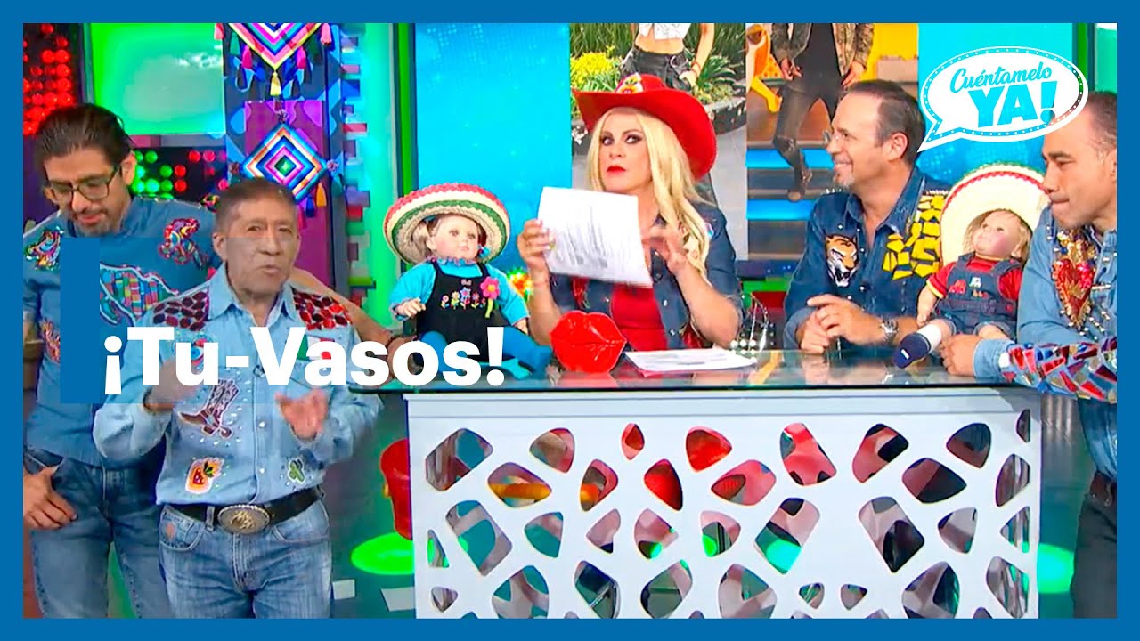 ¡Tu-Vasos!: ¿Vielka Valenzuela quiere que Omar Sandoval sea su amorcito? | Cuéntamelo Ya!