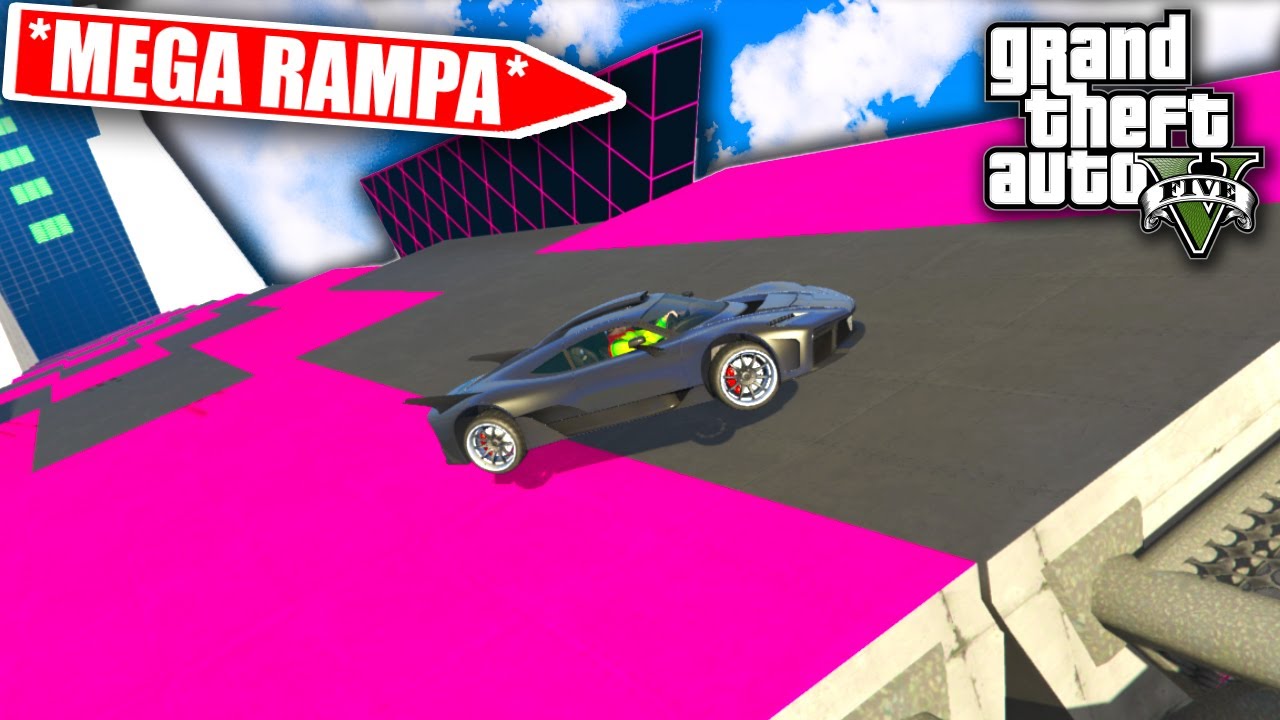 MEGA RAMPA z dużymi KULAMI! *MEGA RAMP* - GTA 5 Online - Shepard, Hogaty, Sylo & Ekipa HOGS