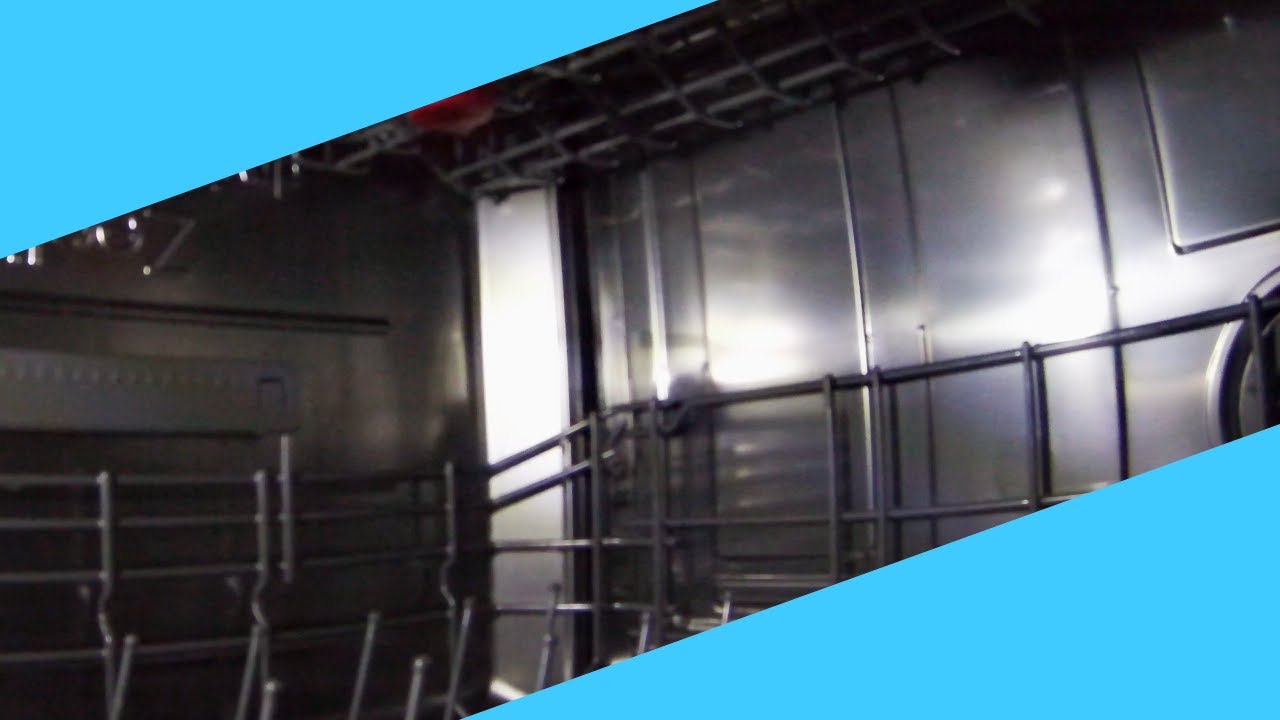 ASMR Inside a Dishwasher - Machine Care Cycle (No Talking)