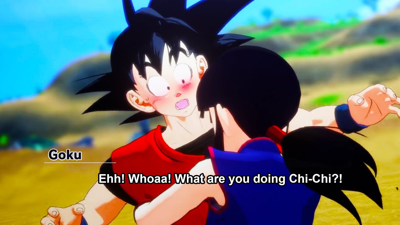 DBZ Kakarot: Как Гоку просит Чи-Чи пожениться?