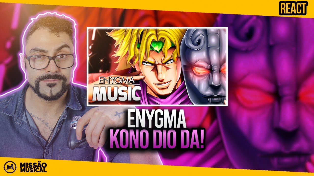 REACT de Kono Dio Da! | Dio Brando (JoJo's Bizarre Adventure) | Enygma