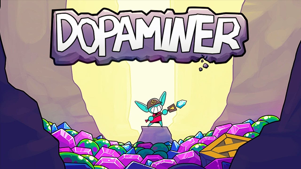 【DOPAMINER】スキルツリーを強化して鉱山の最深部まで掘りまくるインクリメンタル採掘ゲーム