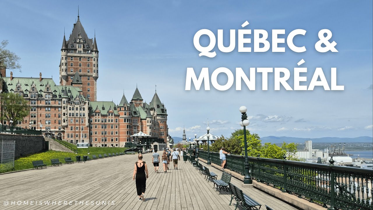 Städtetrip in Kanada mit dem Campervan: Entdecke Québec & Montréal am Sankt-Lorenz-Strom.