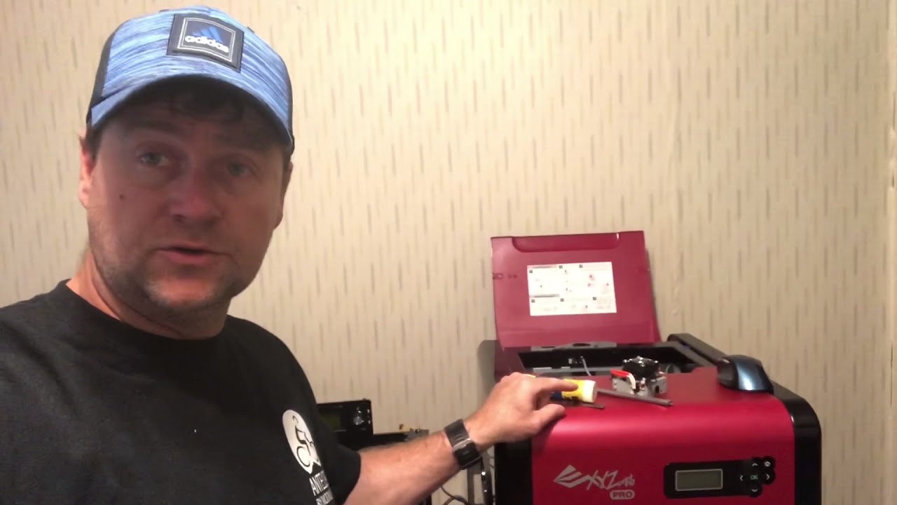 Xyz Da Vinci 3n1 extruder filament coupling mod.