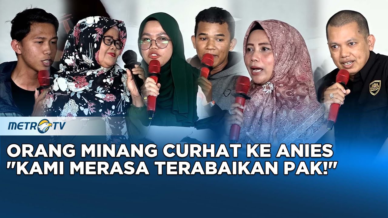 MIRIS! Ragam Curhatan Warga Sumbar ke Anies #DESAKANIES