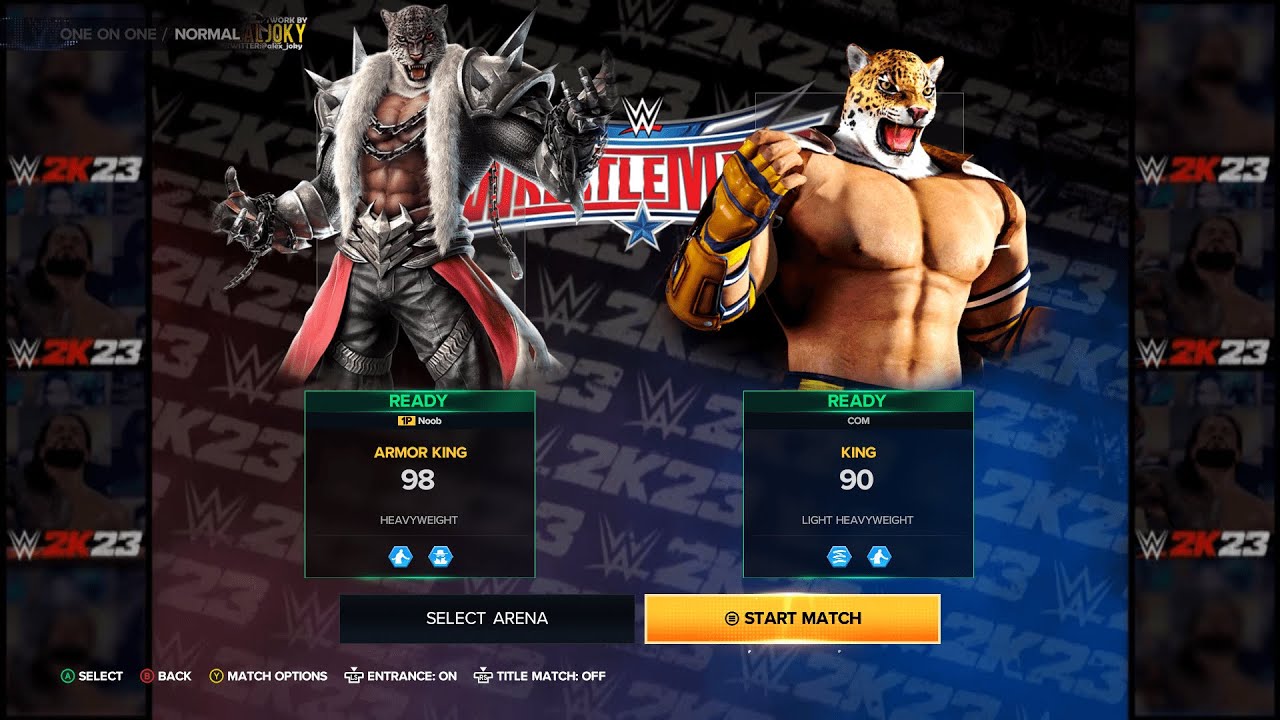 WWE 2K24: Armor King Vs King | Wrestlemania 32 Match | 2K24