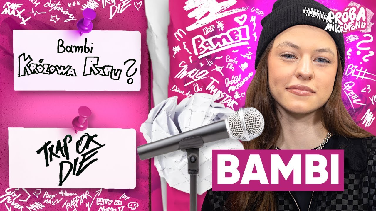 BAMBI JEST GHOSTWRIET'ERKĄ!? Jak radzi sobie z tak dużą popularnością? *TRAP OR DIE*