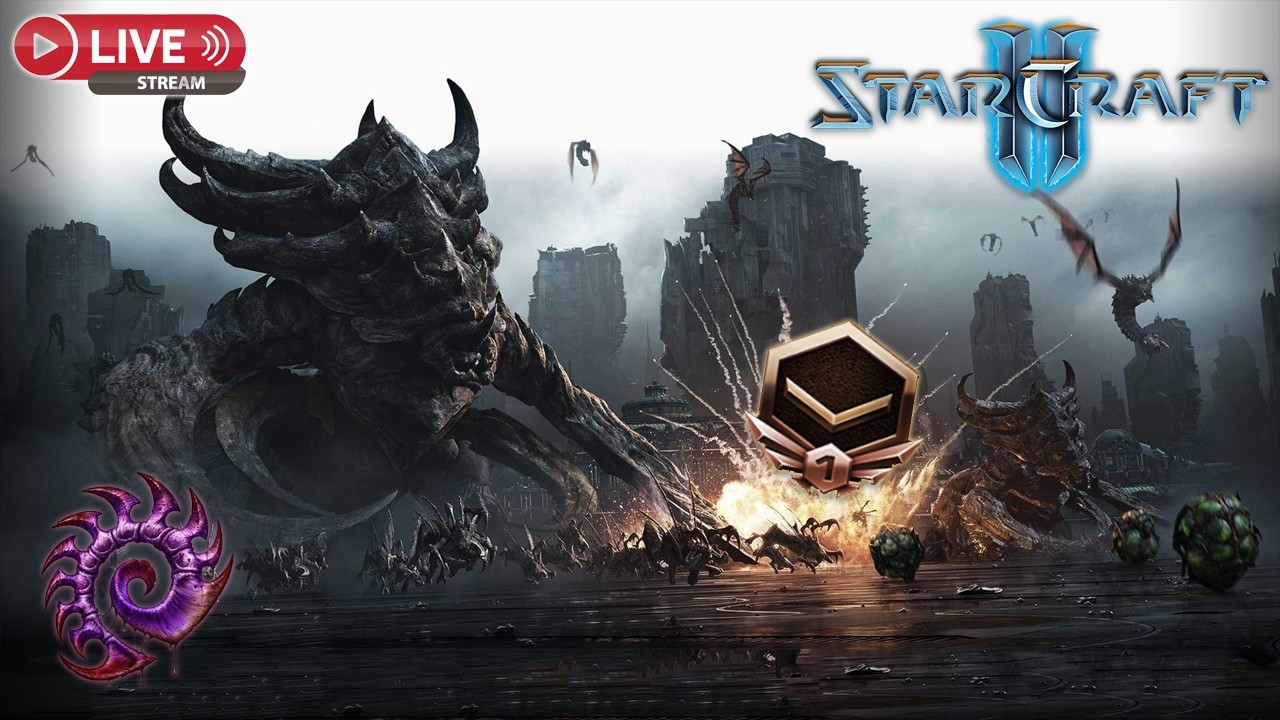 Zerg Grinding in SC2! ᄽ●・●ᄿ