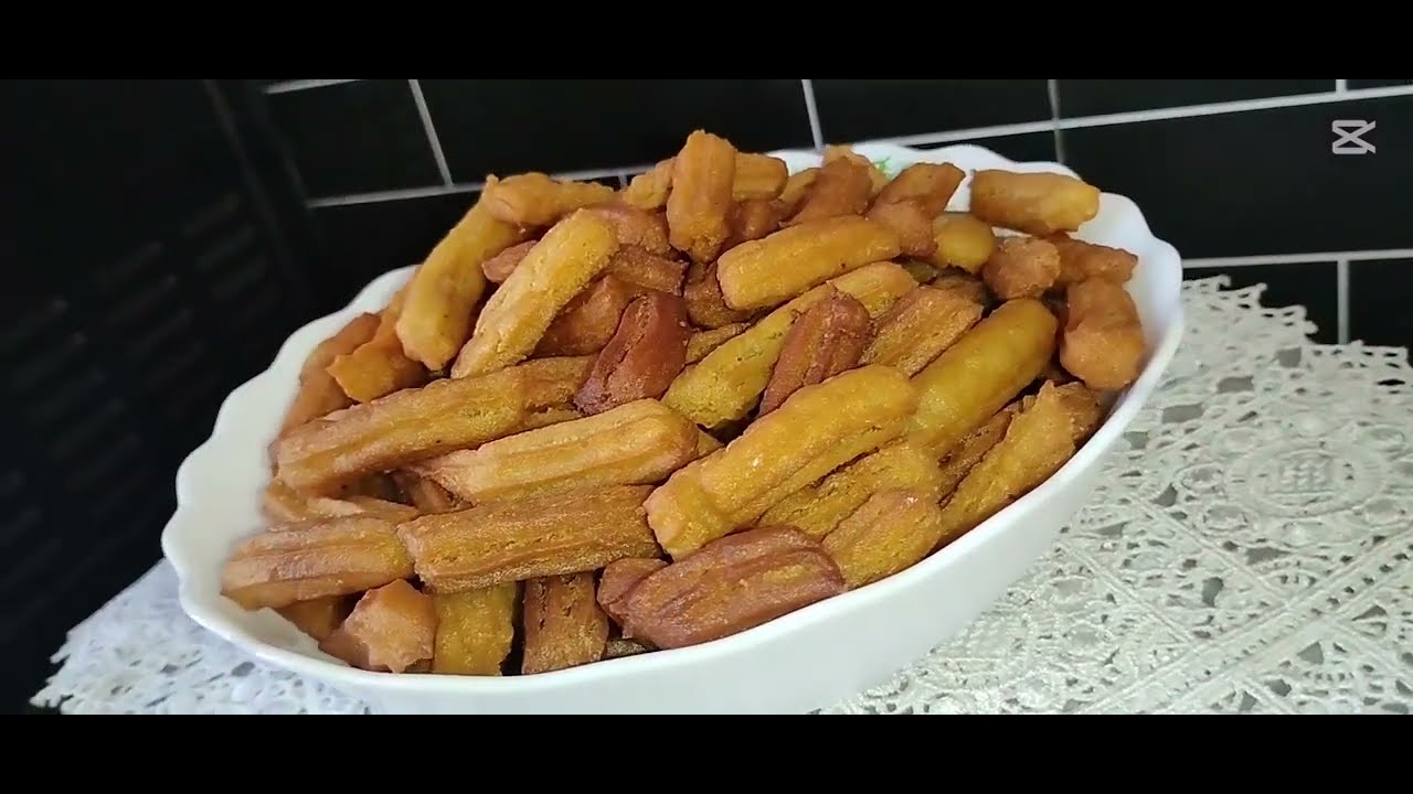 Just Flour,Hot Milk and sugar So addictive worthy trying