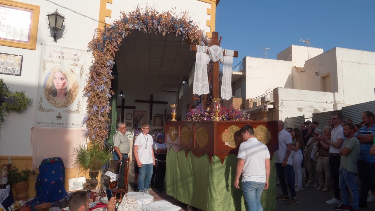 [4K] Cruz de Mayo 2024 - Águilas (Paso Morado)
