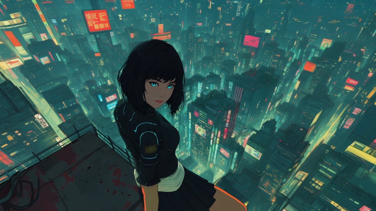 [1 HOUR] Cyberpunk Mix ⚡ Cyber City Watcher | Synthwave • Retrowave • Outrun