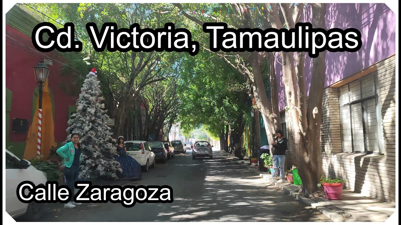 Calle Zaragoza de 12 a 22. Ciudad Victoria, Tamaulipas.