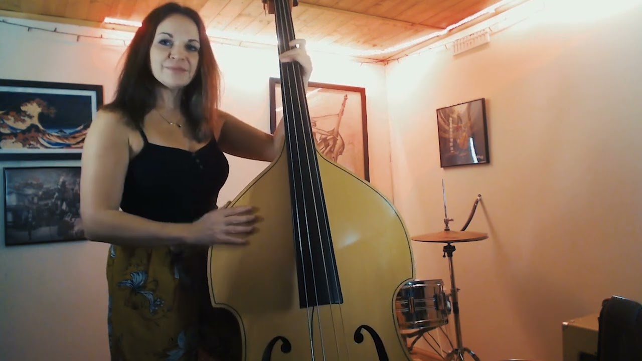 Johnny Got a Boom Boom - Rockabilly Double Bass Tutorial