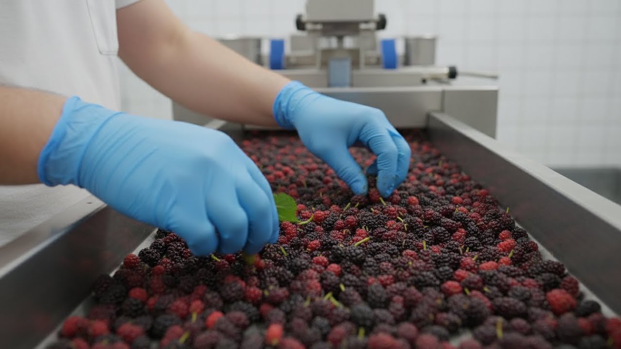 How Mulberry Juice Is Made - Inside California's Most Advanced Organic Juice Factory