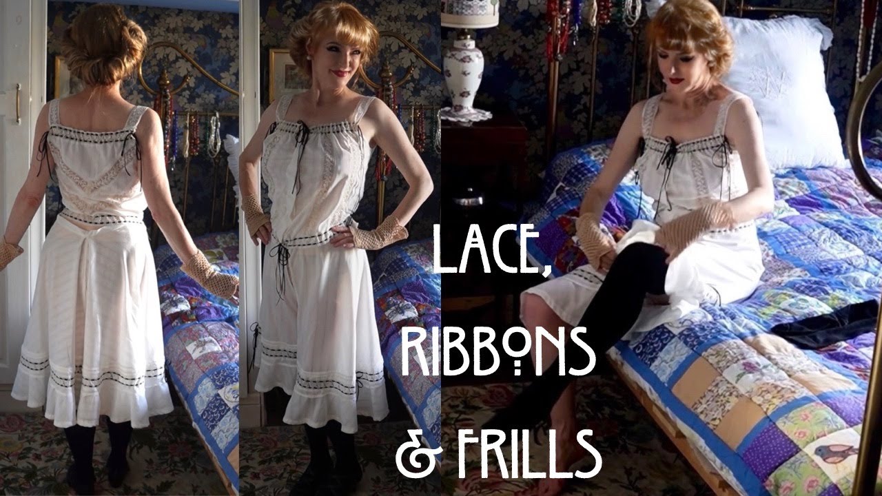 Sewing a Set of Edwardian Underwear