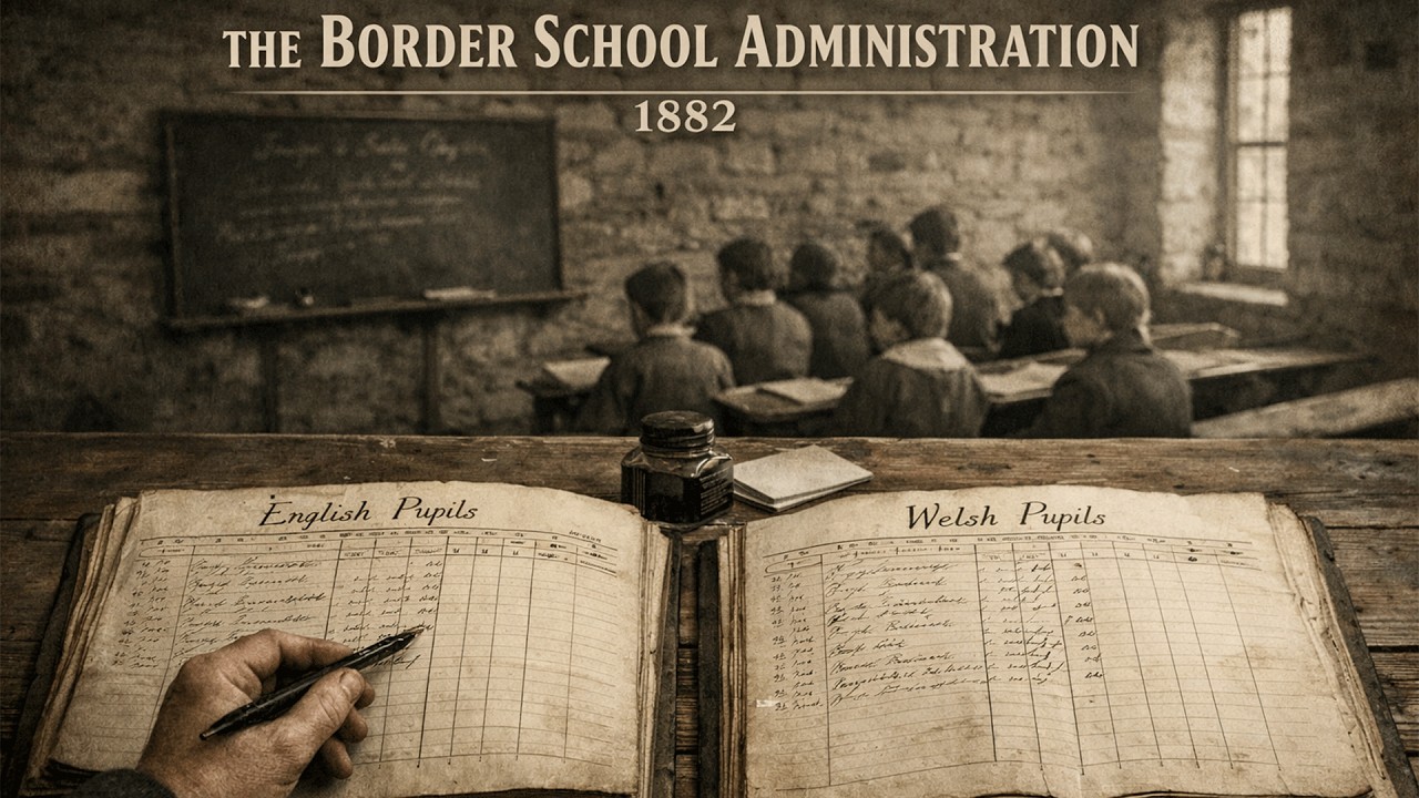 Welsh Border 1882: One School — Two Official Registers