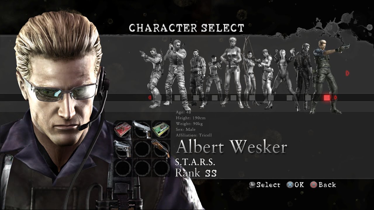 RE5 Mercenaries SS Public Assembly (Wesker S.T.A.R.S)