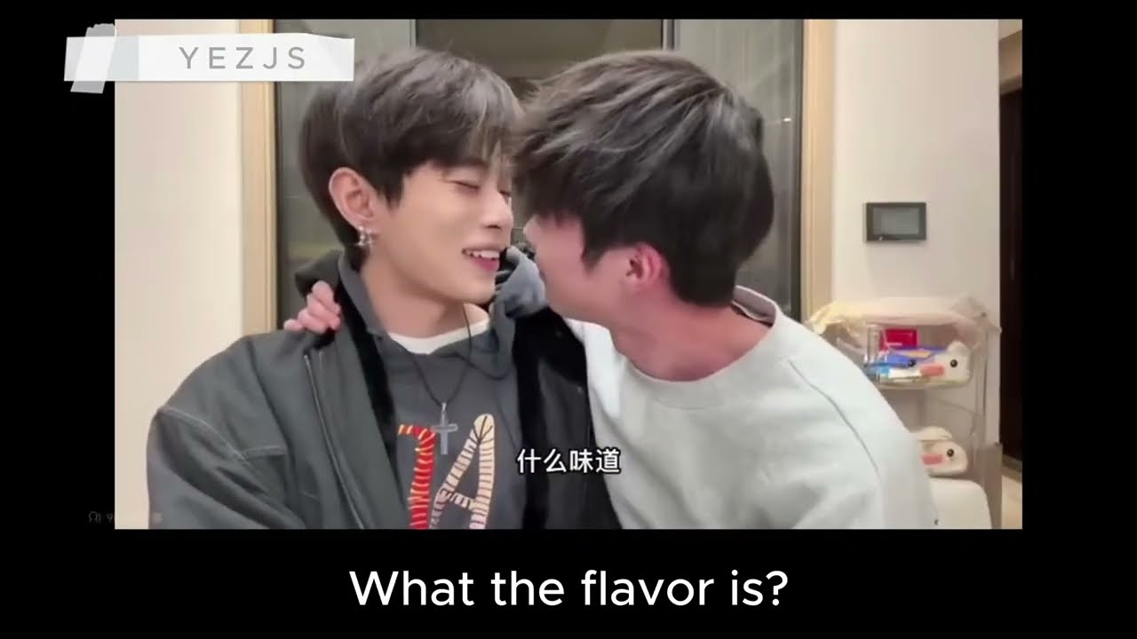Drunk tipsy kiss challenge 💋❤️ for 2 minute straight🌹 [FanDian]couple#bl#couple#kiss#boyfriend#viral
