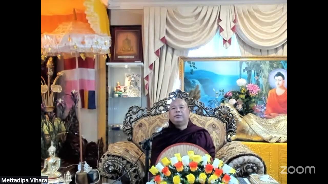 ဝိပဿနာတရားပွဲ  - မေတ္တာဒီပဆရာတော် ဒေါက်တာ အရှင်ဇနိတ