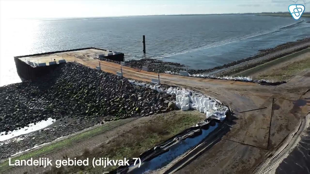 Dijkversterking Hansweert - voortgang januari 2024