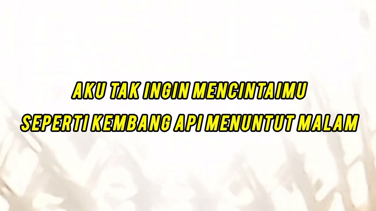 Cinta Kembang Api by: Gie | Lirik Lagu