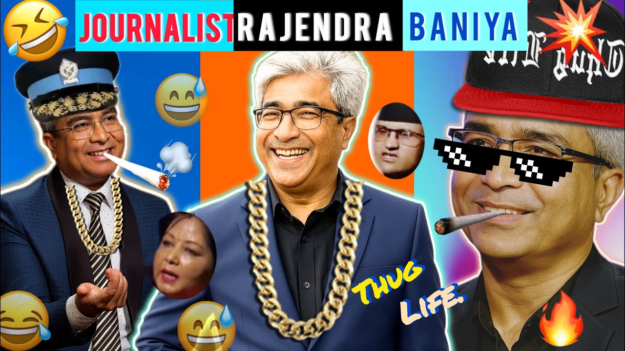 JOURNALIST 😆Exposes Politician Thug Life🔥😆Rajendra Baniya.😎🤣💥#Trending#journalist#youtube #comedy