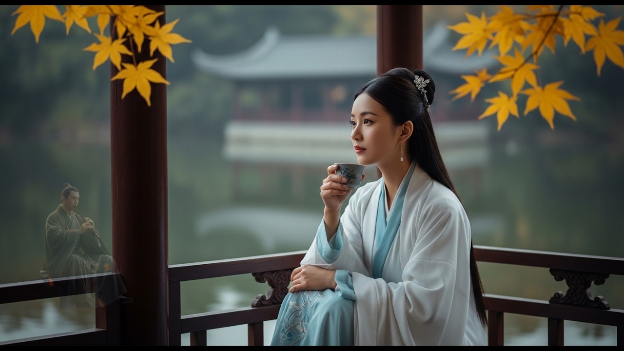 Nhạc Thiền Tĩnh Tâm Dễ Ngủ 🌿 Sáo Trúc Chữa Lành, Tiếng Chim Hót Ven Hồ & Tần Số 432Hz Bình An