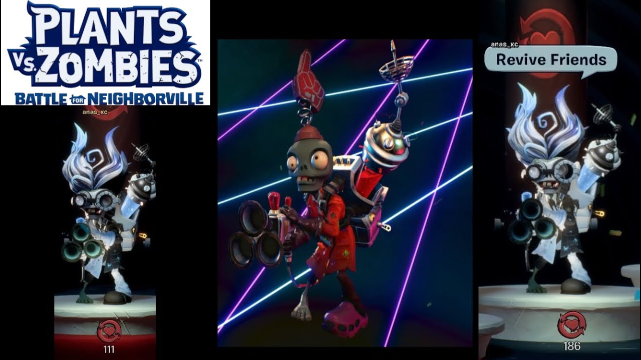 (PVZ BFN) Revive Battle vs anas_xc 