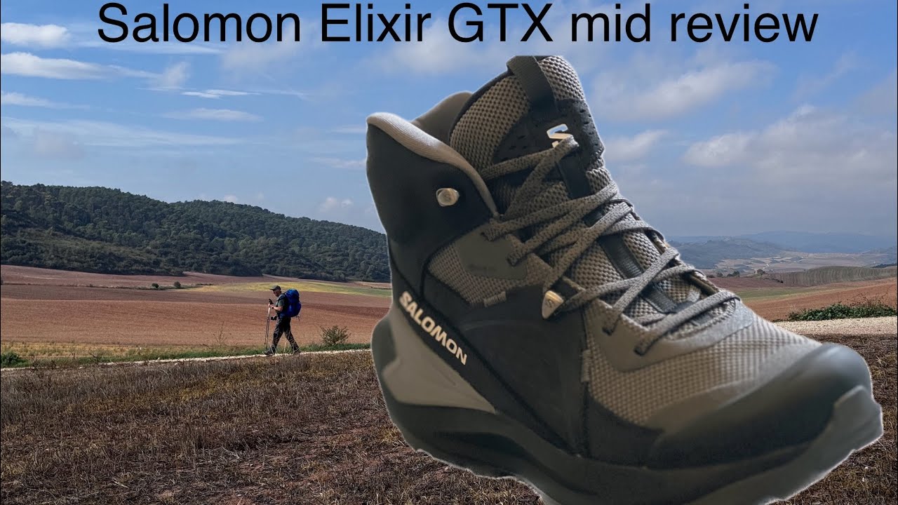SALOMON ELIXIR GTX MID WALKING BOOT REVIEW   4K