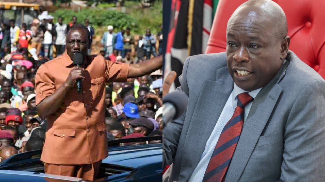 ''WEWE GACHAGUA UNAPATIA NANI LECTURE YA UJINGA? BURE KABISA,'' PRESIDENT RUTO FUMES IN BUNGOMA