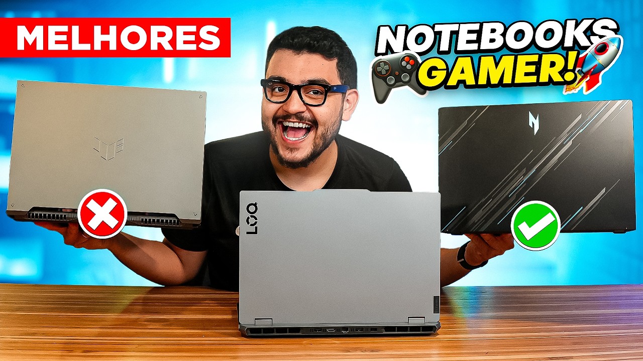 Melhores Notebooks GAMER Custo-Benef&iacute;cio 2026! TOP at&eacute; R$ 5.000