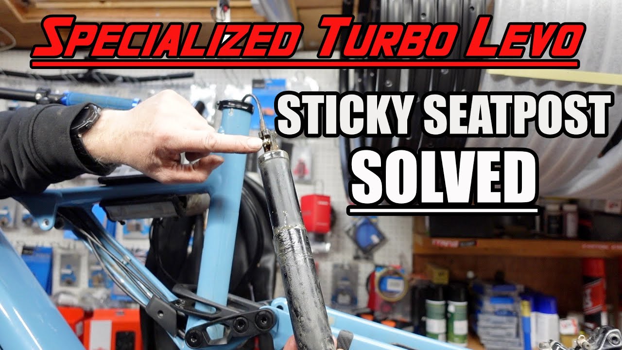 Specialized Turbo Levo. Решена проблема заедания подседельного штыря.