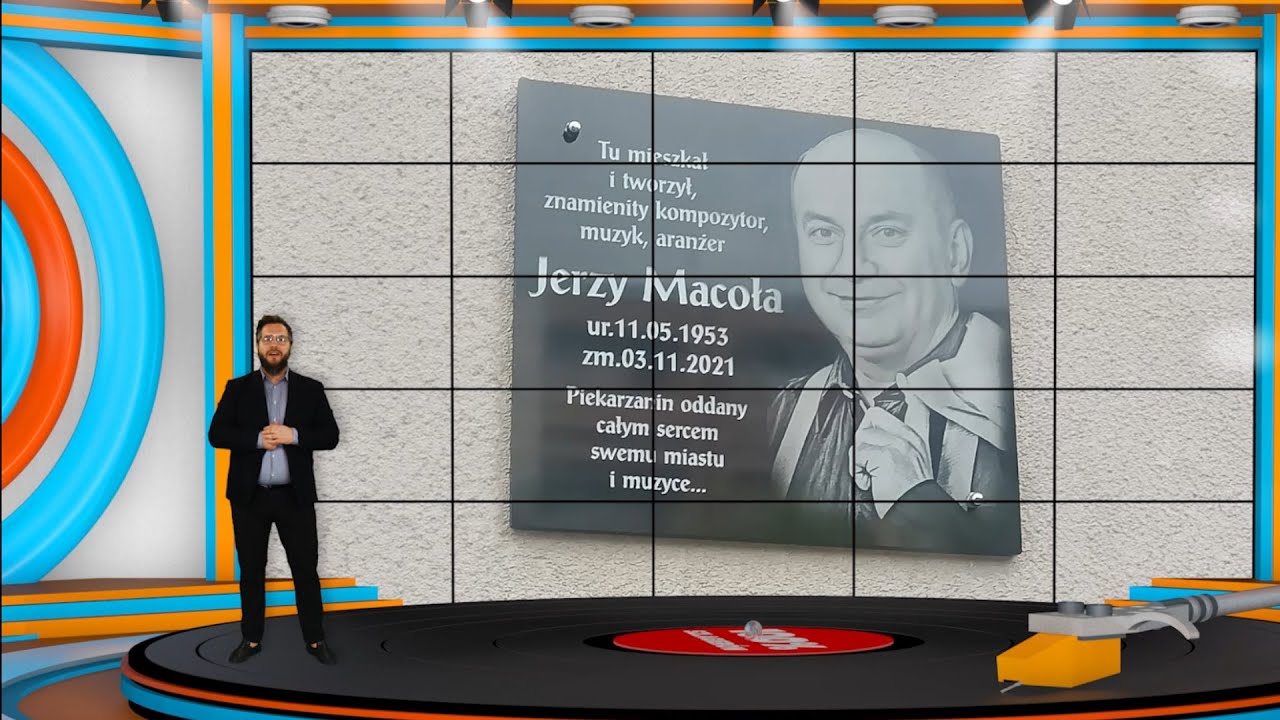 Sebastian Mierzwa, odsłonięcie tablicy Jerzego Macoły - Szlagierowo.pl