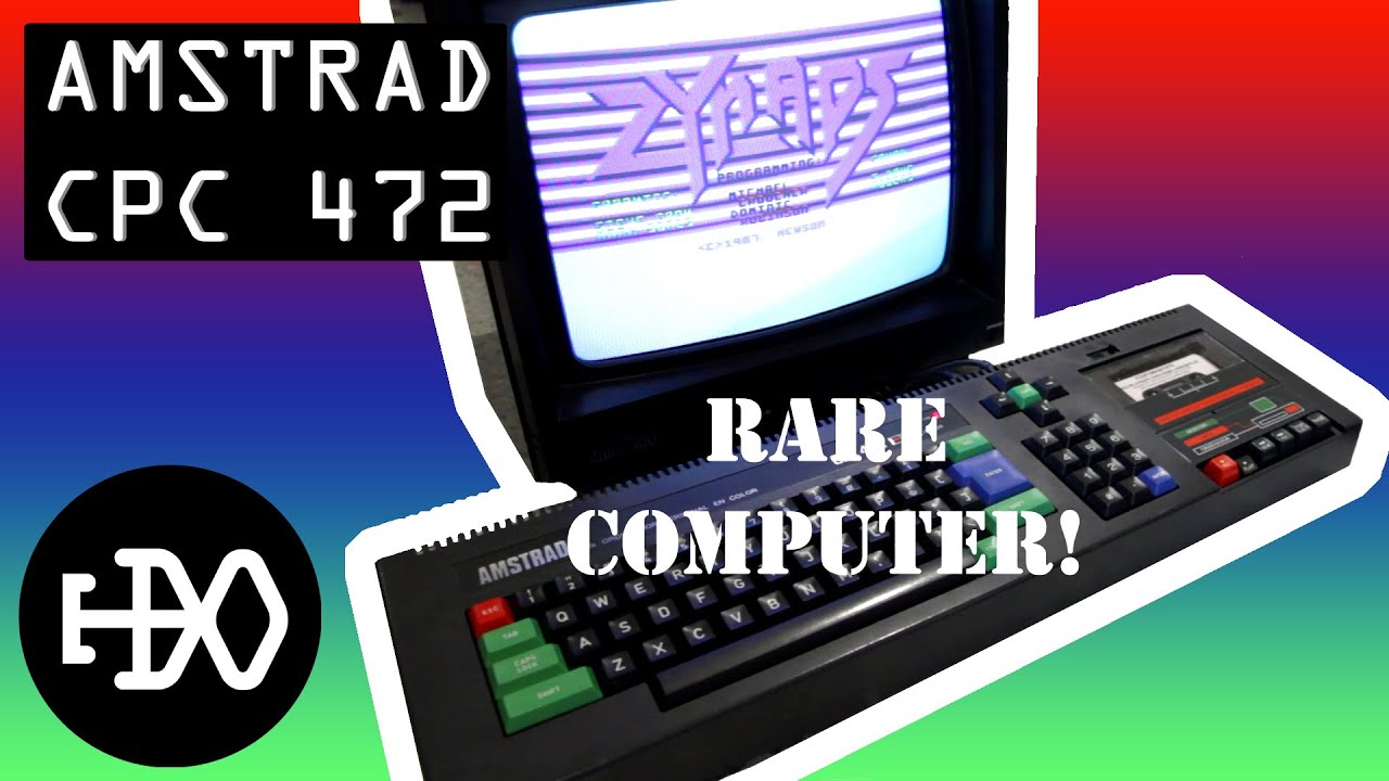 AMSTRAD CPC 472 (Tax-Dodge Computer!)