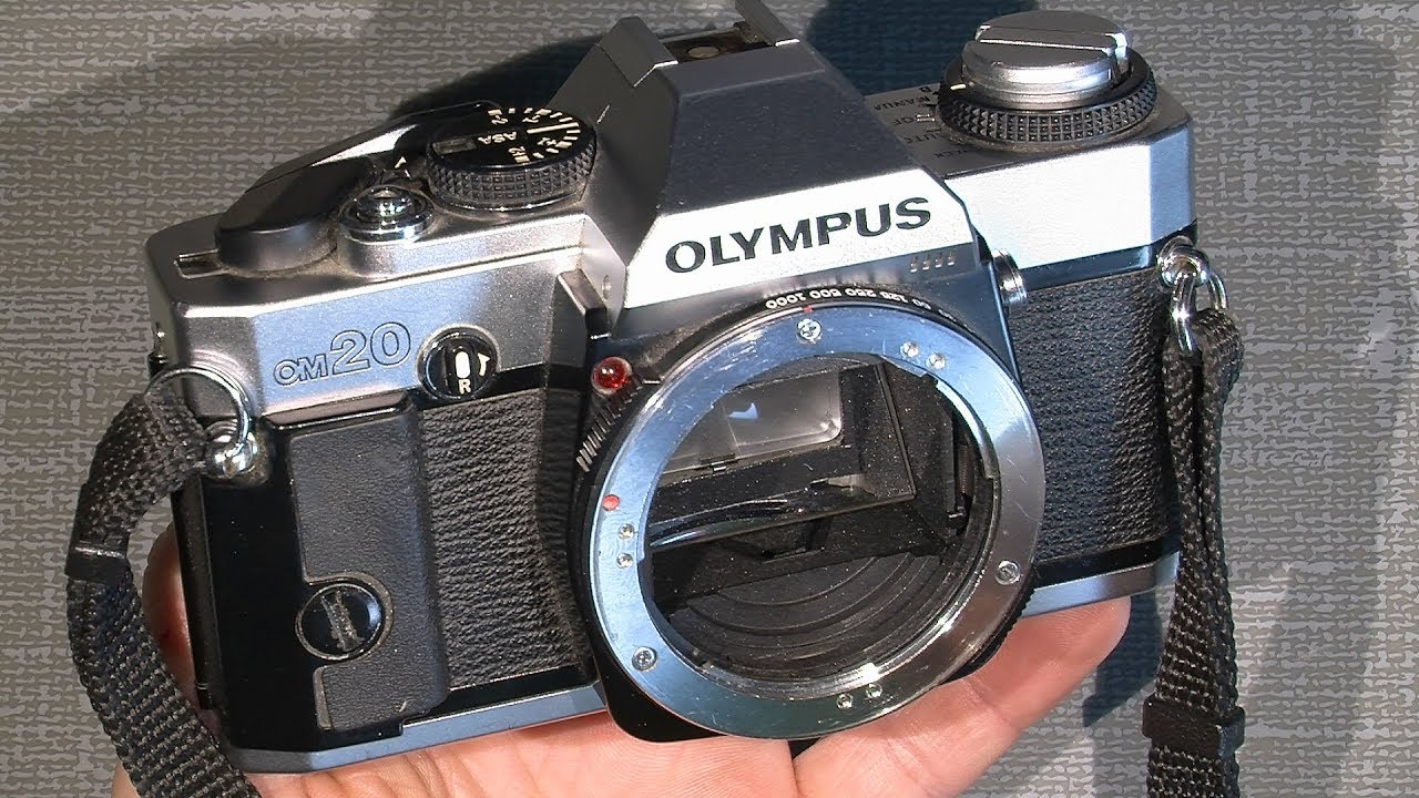 Stuck film advance lever in Olympus OM20