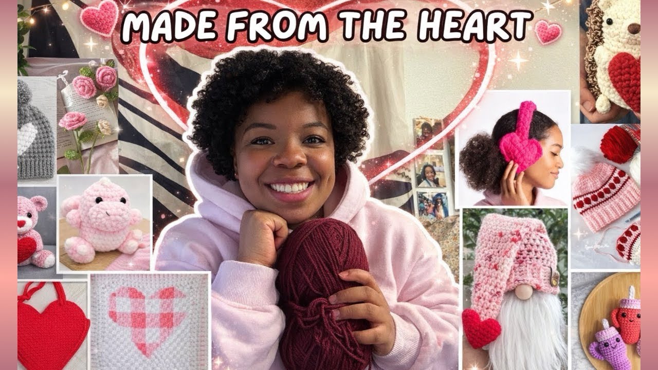 20 Adorable Crochet Valentine’s Patterns You’ll Love ❤️ (Free and Beginner-Friendly!)