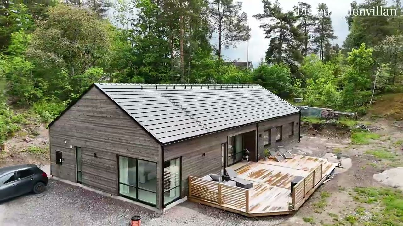 Kundhus inspirerat av husmodellen Glimre