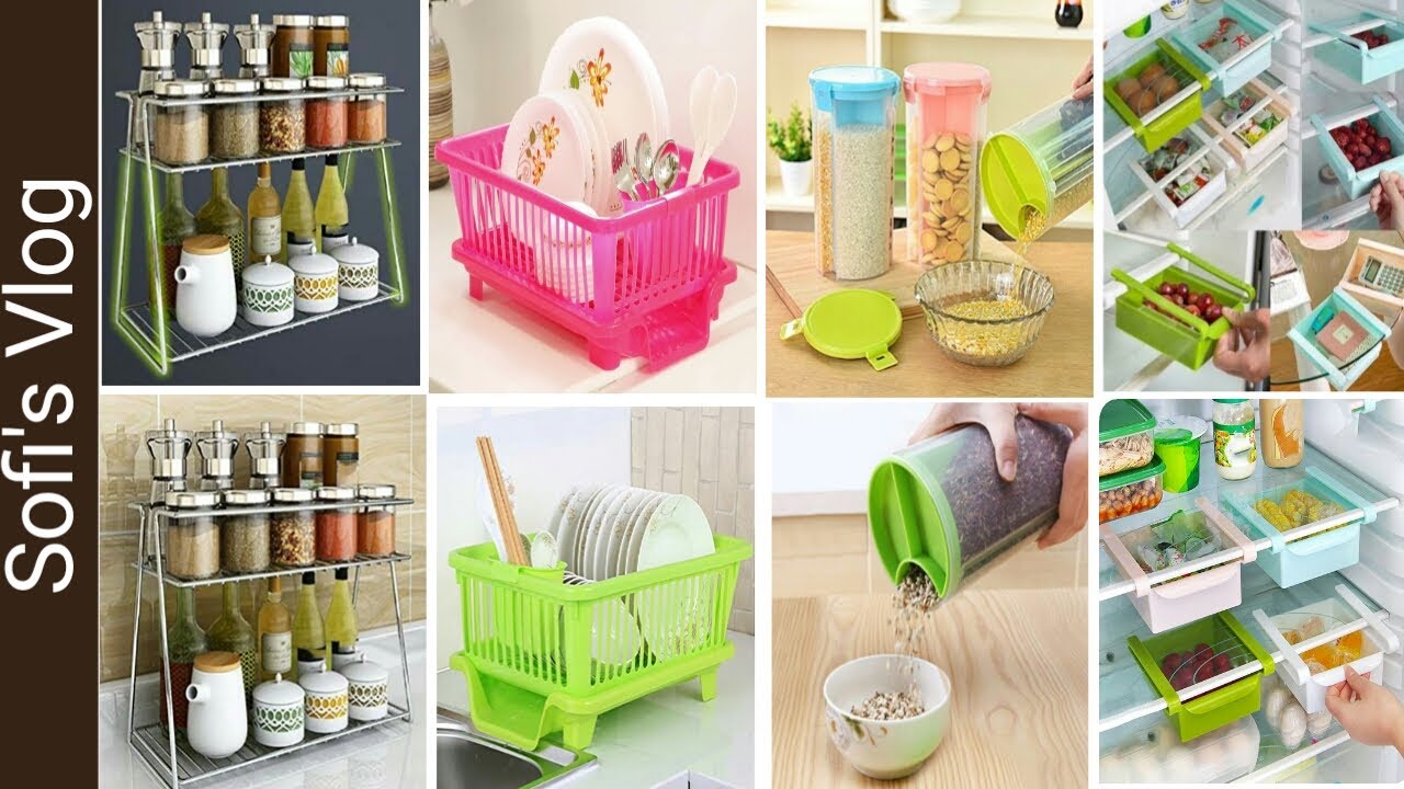 Space Saving Kitchen Organizers | unique kitchen products | amazon useful kitchen products