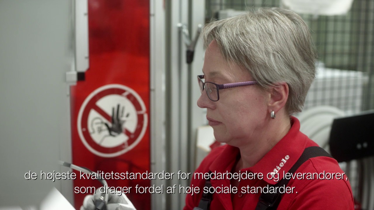 Miele st&aring;r for kvalitet og holdbarhed som ingen anden virksomhed.