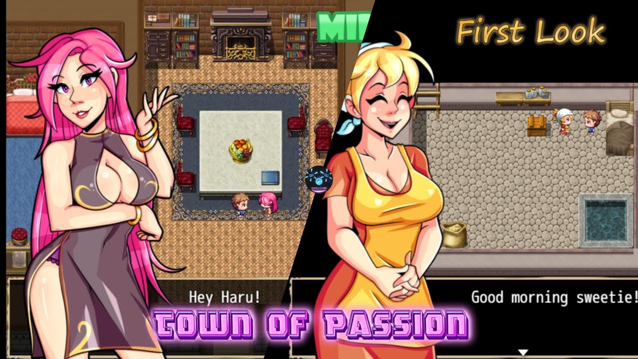 [RPGM Game] Town of Passion | First Look