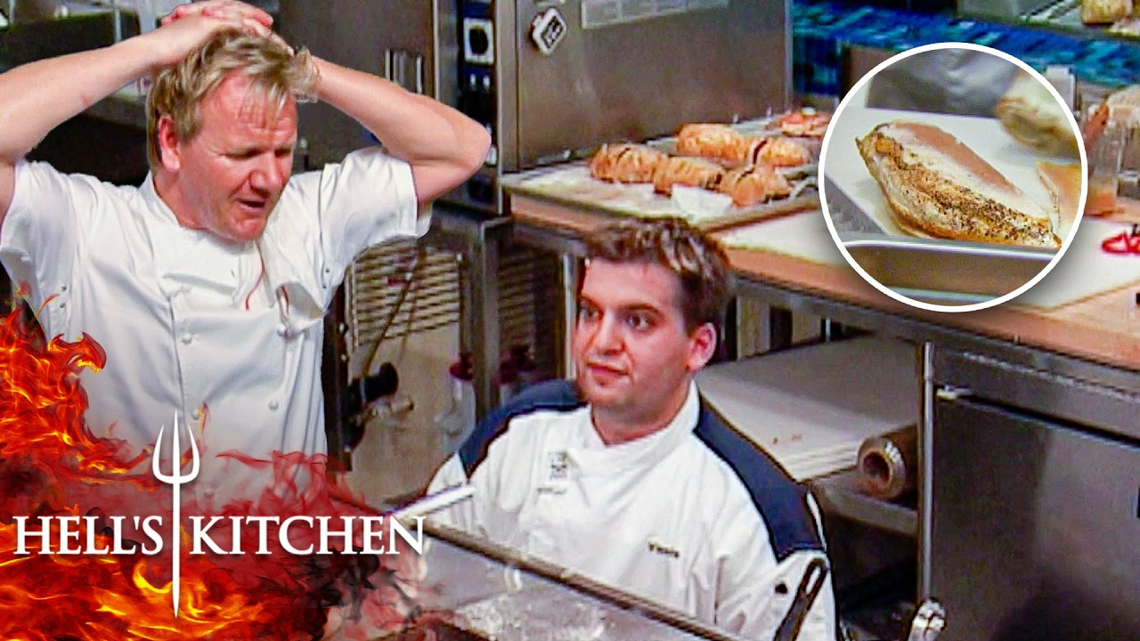Chef Ramsay's Shocked to Finds a Bin Full of Wasted Food | Hell's Kitchen