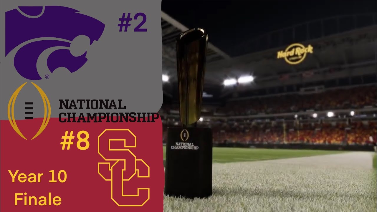 [College Football 25] 2KSU vs 8USU Yr.10 #16 National Championship