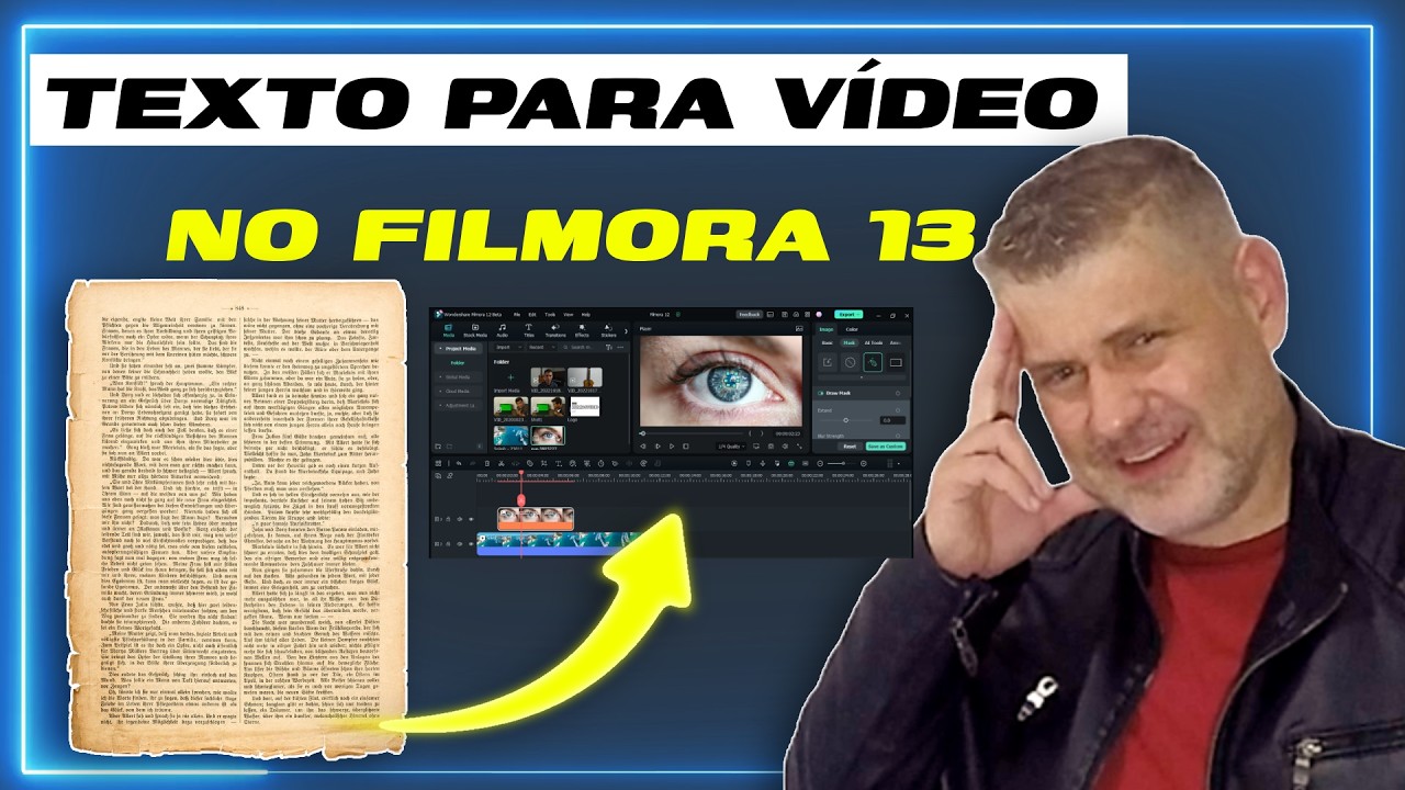 Crie vídeos a partir de textos de forma fácil e rápida no Filmora 13